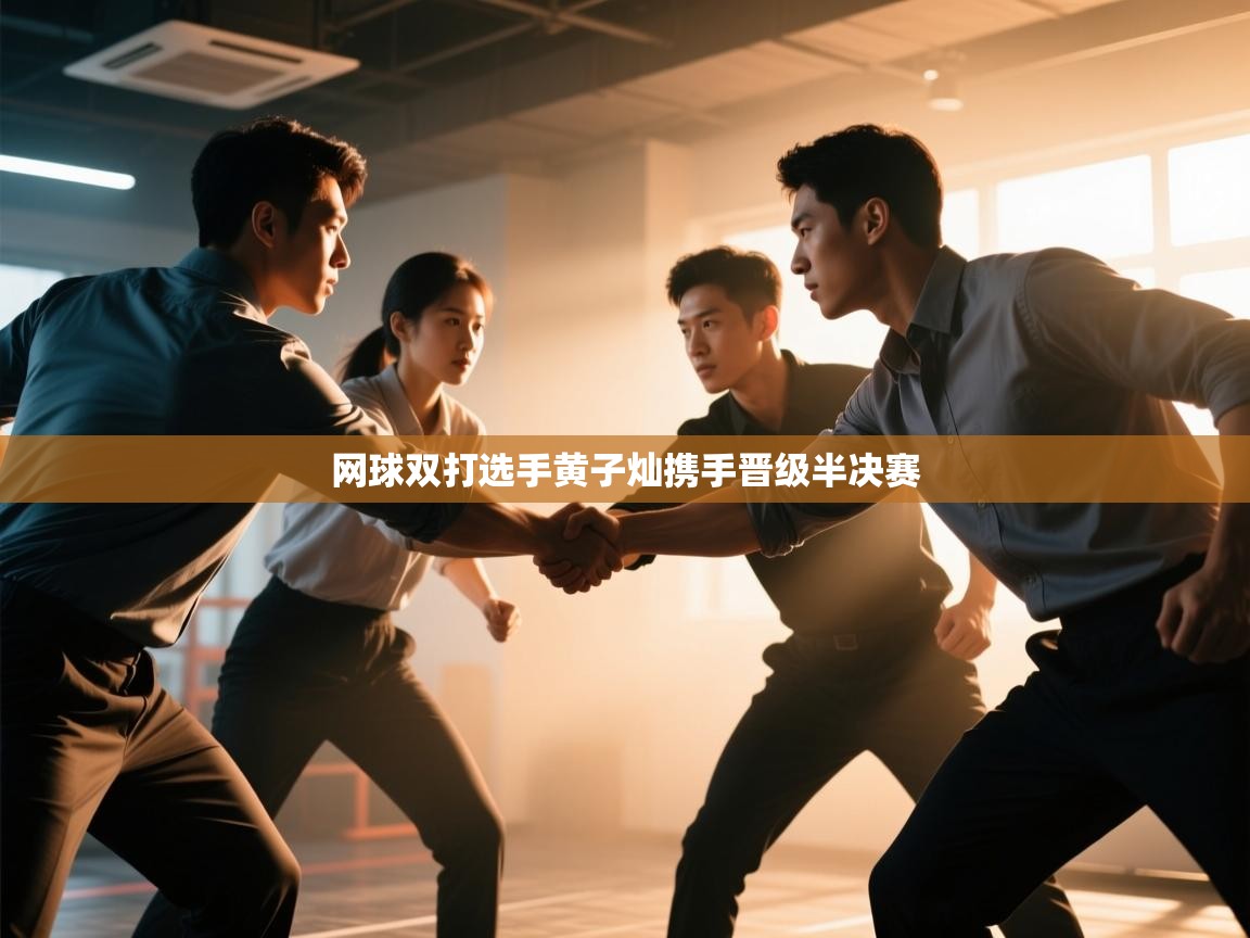 网球双打选手黄子灿携手晋级半决赛  第1张